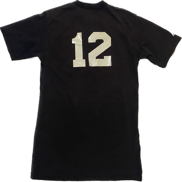 Vintage Houston Astros MAJESTIC Baseball Ringer T-Shirt Size Small - Picture 2 of 7